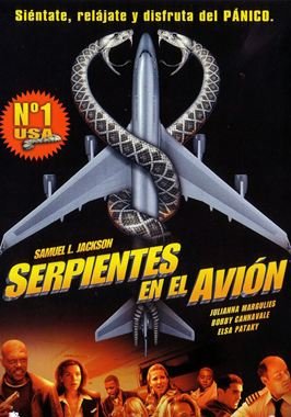 Serpientes en el avión