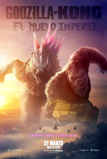 Godzilla y Kong: El nuevo imperio